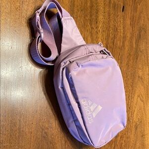 Adidas Women's Pink Crossbody Belt Bag